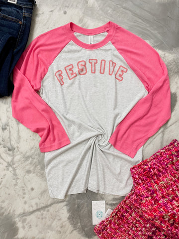 Festive Raglan