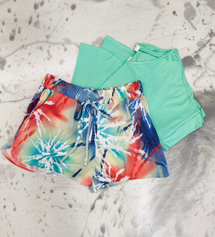 Tie Dye Yoga Shorts STEAL