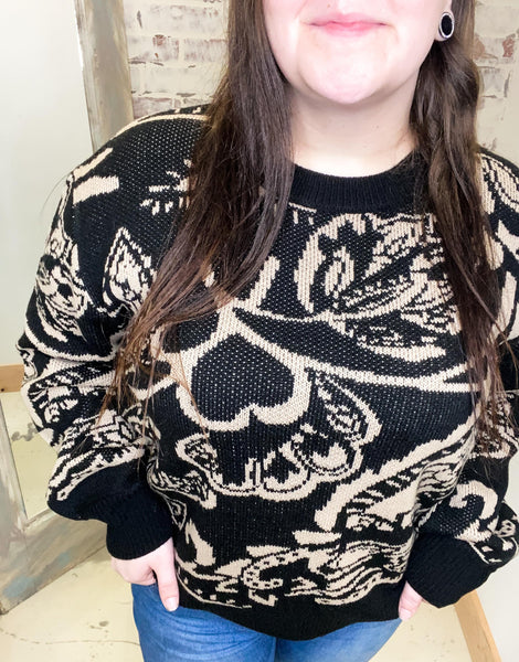 Perfect Paisley Sweater