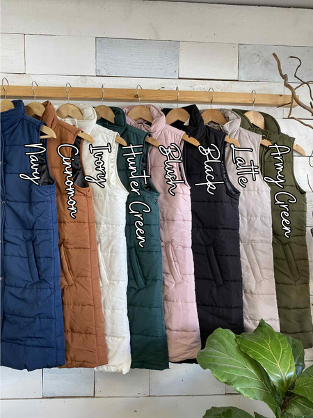 Michelle Mae Harlow Vest in Latte