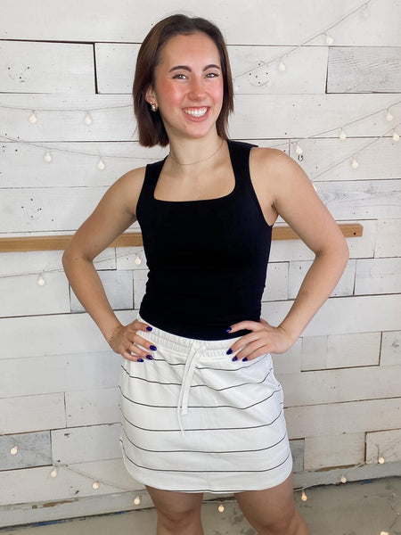 Rae Mode Modal Stripe Skort