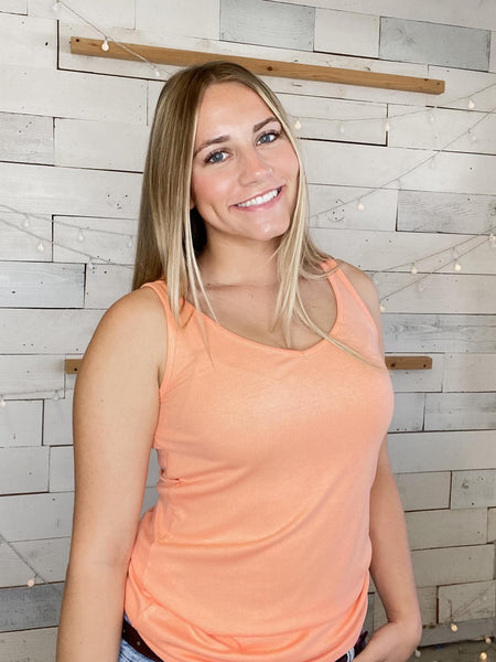 Michelle Mae Kennedy Tank in Melon