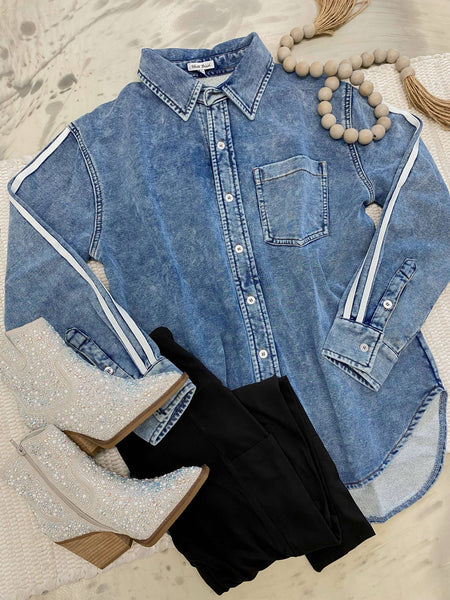 Washed Denim Jacket