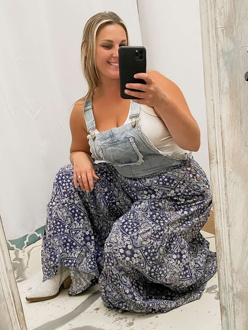 Dancing in Paisley Jumpsuit