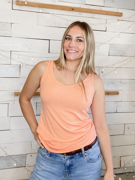 Michelle Mae Kennedy Tank in Melon