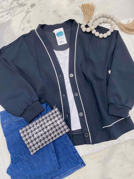 Modal Scuba Cardigan