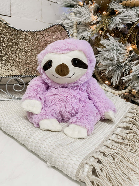 Warmies Purple Sloth