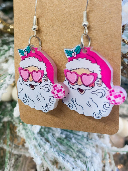 Santa Earrings