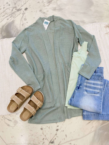 Lola Cardigan in Teal