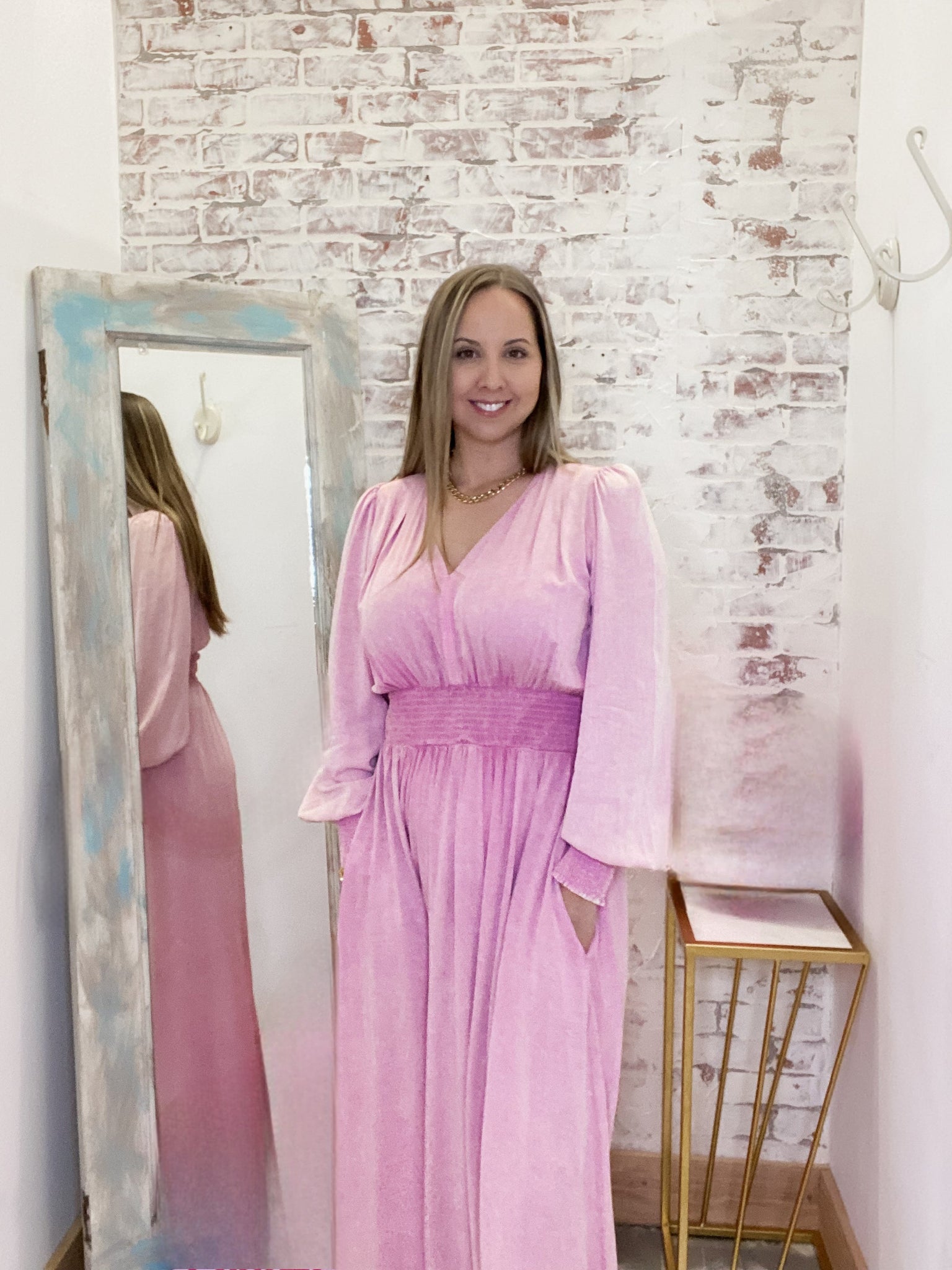 Mineral Wash Dress