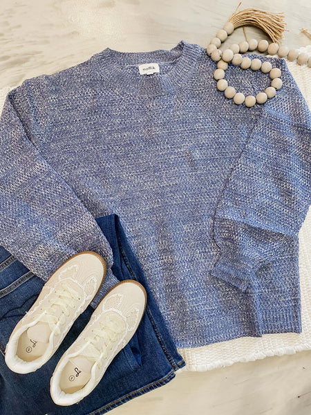Magic Melange Sweater Denim