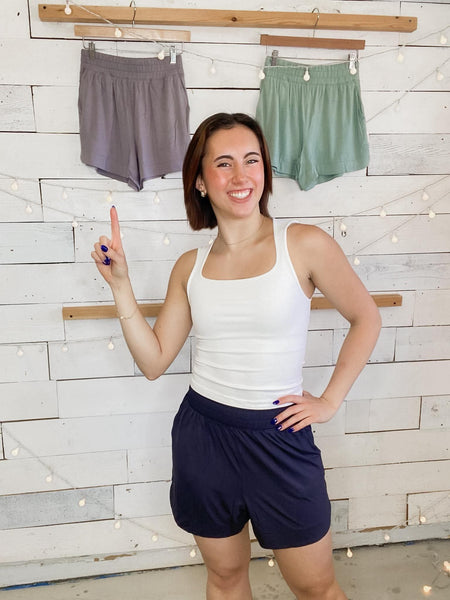 Rae Mode Modal Short in Coal