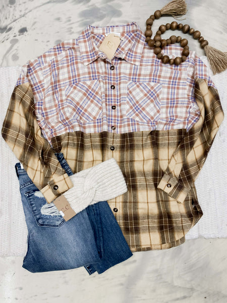 Plaid Oversized Shirt