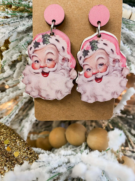 Santa Earrings