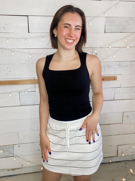 Rae Mode Modal Stripe Skort