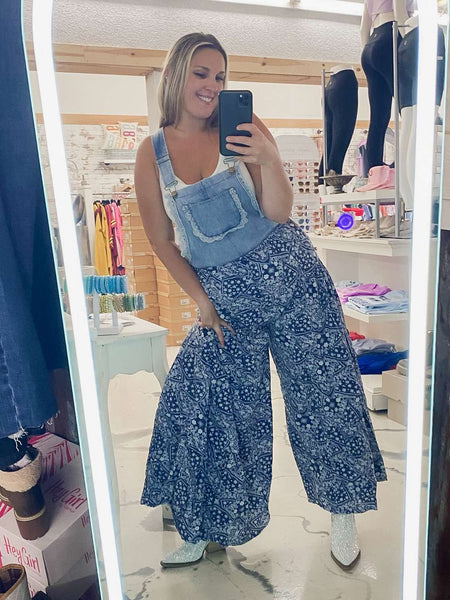 Dancing in Paisley Jumpsuit