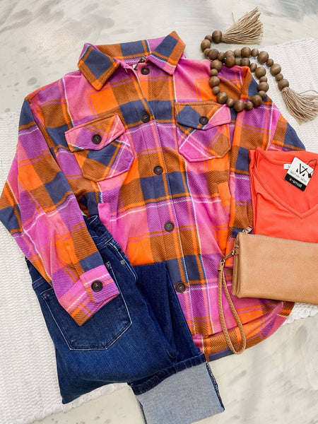 Black Out Friday Fallin In Love Shacket