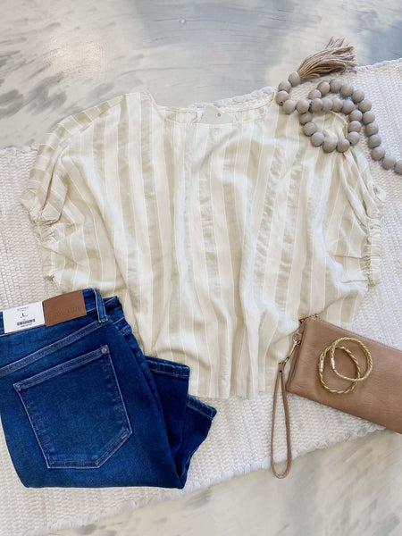 Almond Hues Top