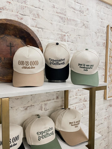 Embroidered Trucker Hat