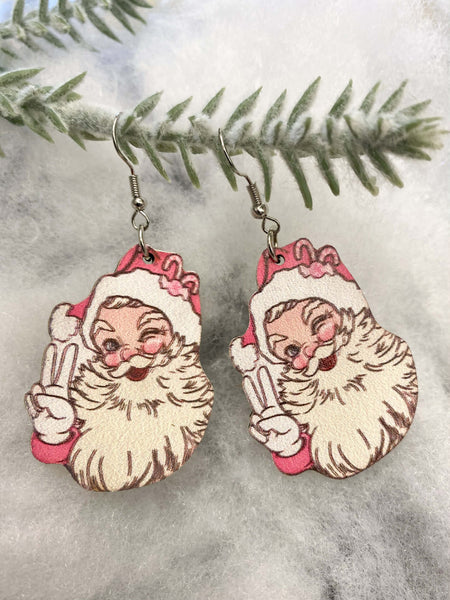 Santa Earrings