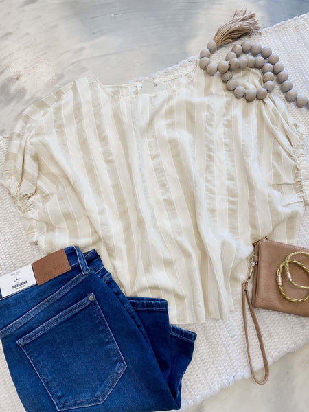 Almond Hues Top