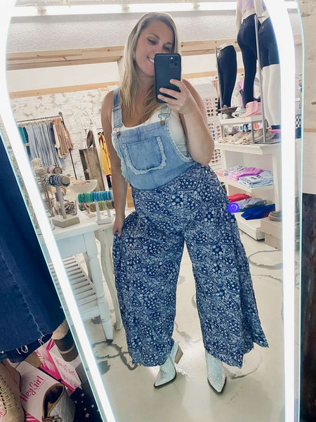 Dancing in Paisley Jumpsuit