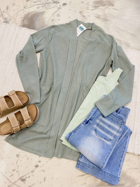 Lola Cardigan in Teal