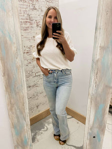Judy Blue Long Inseam HW Tummy Control Bootcut
