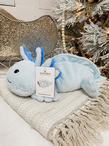 Warmies Blue Axolotl