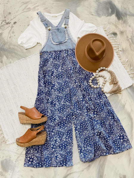 Dancing in Paisley Jumpsuit