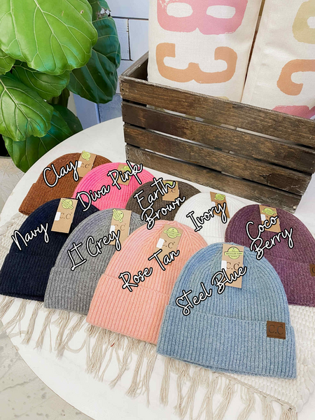 CC Beanie Soft Ribbed