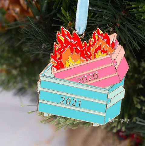 Dumpster Fire Ornament
