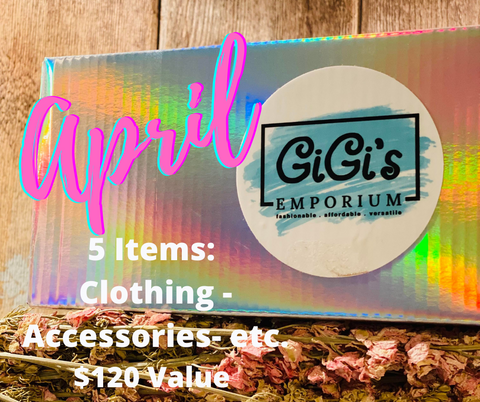 April Mystery Subscription Box