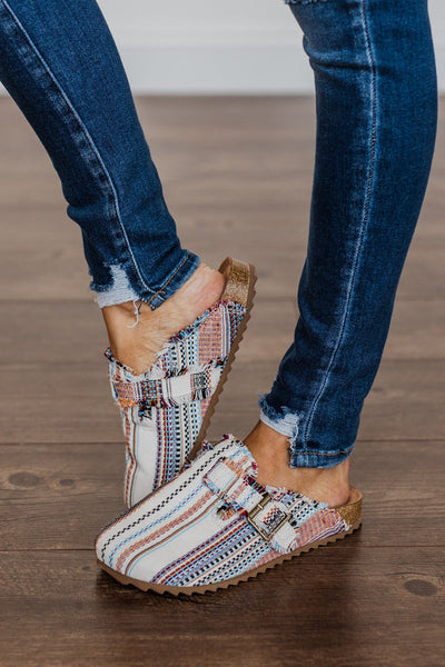 Very G Picnic Mules
