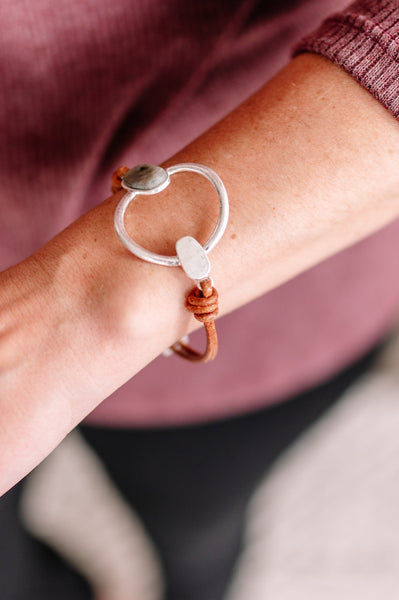 Bound Together Silver Bracelet