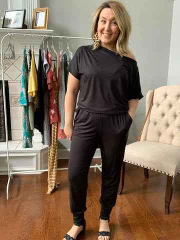 Short Sleeve Jumpsuit