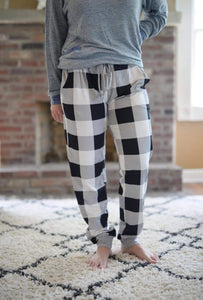 Plaid Joggers