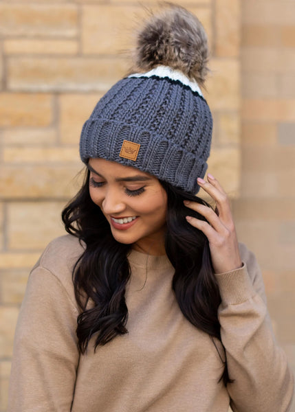 BF Fleece Stripe Beanie