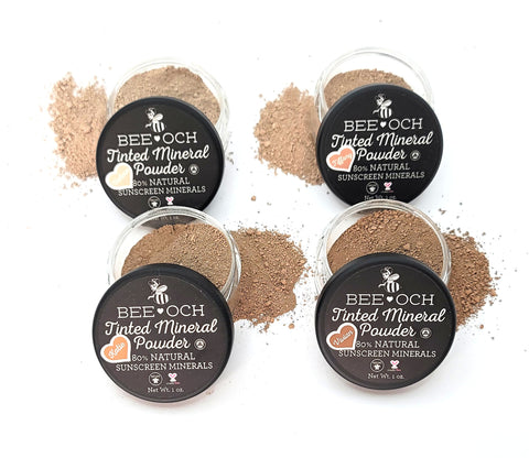 NEW!! Tinted Mineral Powder - 80% Natural Sunscreen Minerals