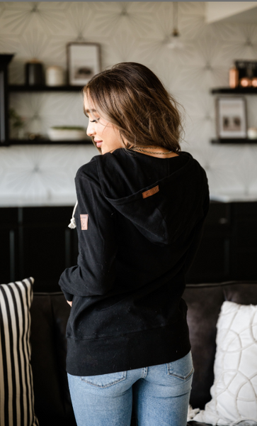 Ampersand Ave Full Zip Onyx