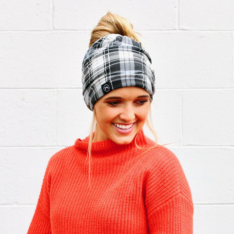 Messy Bun Beanie