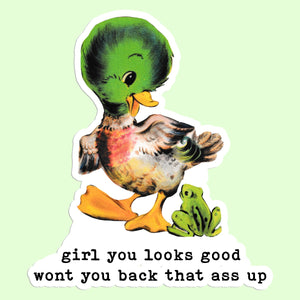 Back that A** Sticker