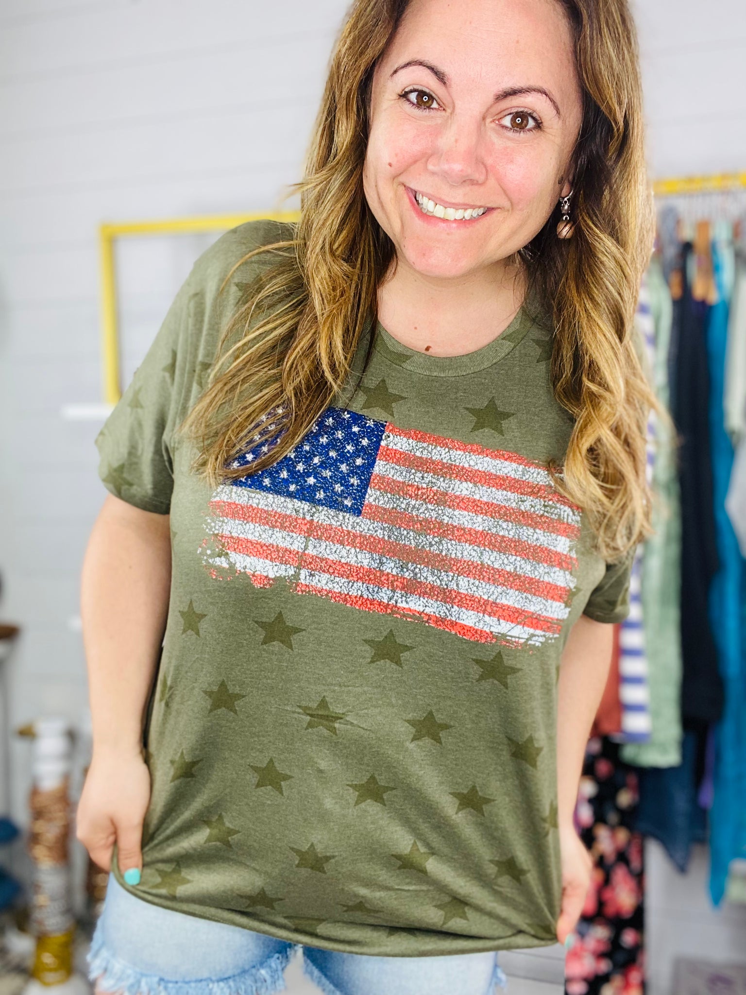 America Star Flag