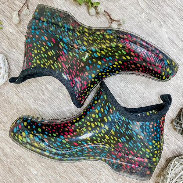 Corky Polka Dot Rain Bootie