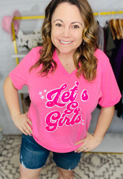 Let's Go Girls V-neck