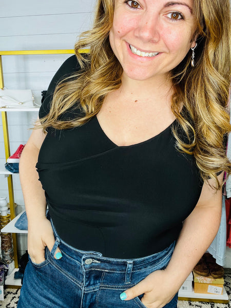 Classy Crossover Bodysuit