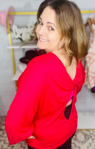 Knot your back Dolman