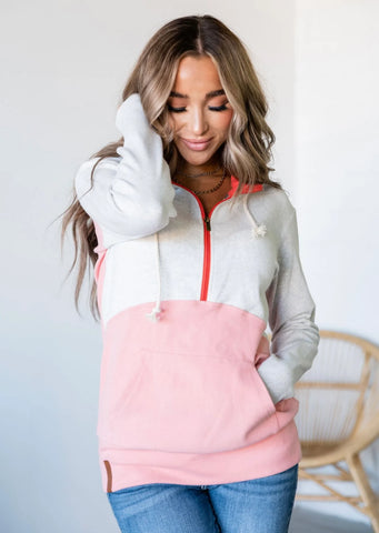 Ampersand Ave Love Yourself First Half Zip