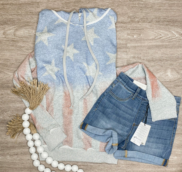Salute to Old Glory Vintage Pullover