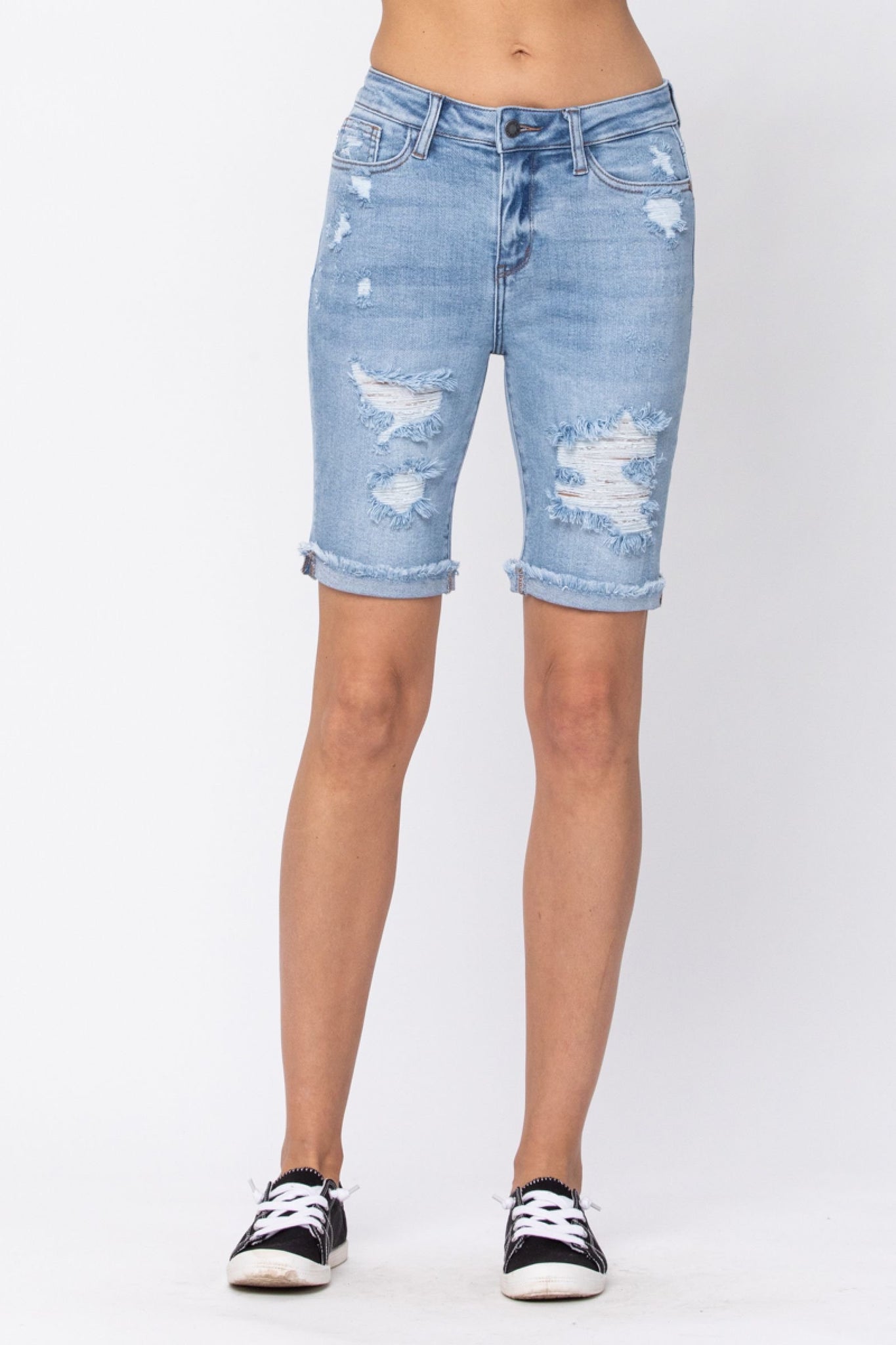 Judy Blue Bermuda Light Wash